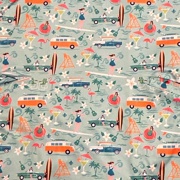 NWOT Katherine Way St. Regis Pack My Bags Sleeveless Golf Dress - Size L - Picture 8 of 10